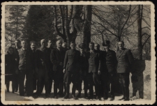 Pracownicy Nadleśnictwa Państwowego, Kowary, styczeń-luty 1945 r.