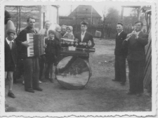 Kapela, prawdopodobnie os. Bojary, Białystok, lata 20-30. XX w.