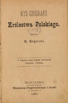 Rys geografii Królestwa Polskiego