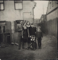Rodzina Ulmanów, ul. Starobojarska 5, Białystok, 1959 r.