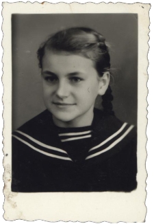 Wanda Seroka, około 1957-58 r.