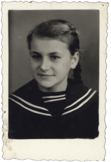 Wanda Seroka, około 1957-58 r.