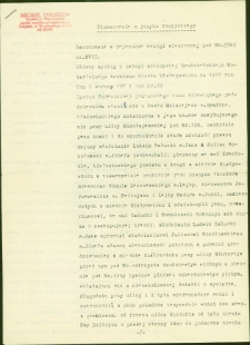 Akt kupna działki przy ul. Wiktorii 3a przez Juliana Sokołowskiego - tłumaczenie, Białystok, 1911 r.