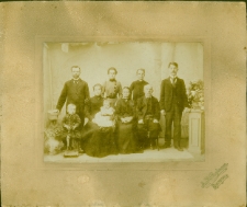 Zdjęcie rodzinne Millerów, Białystok, 1896-1908 r.