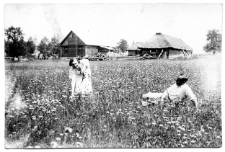 Eugenia i Aleksander Rynkiewiczowie, Baranowicze, Białoruś, 3 lipca 1938 r.
