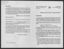 Odezwa do ludności o Narodowym Spisie Powszechnym, 1970 r.