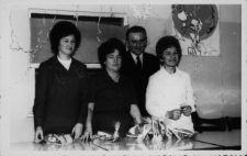 Janina Boublej (pierwsza z prawej), lata 70-80. XX w.