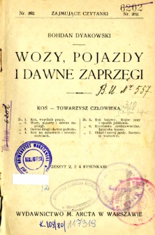 Wozy, pojazdy i dawne zaprzęgi