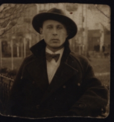 Andrzej Gołubowski, zdjęcie portretowe, Rynek Kościuszki, Białystok lata 20-30. XX w.