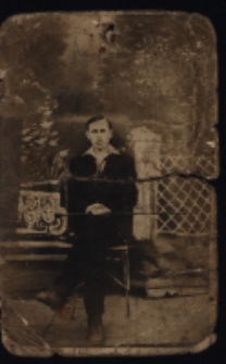 Andrzej Gołubowski, zdjęcie wykonano w atelier fotograficznym, Białystok lata 20-30. XX w.
