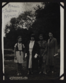 Wycieczka rodzinna, Druskieniki, Litwa, 1937 r.