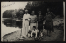 Wycieczka rodzinna, Druskieniki, Litwa, 1930 r.