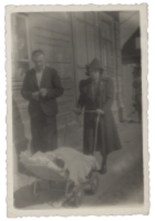 Rodzinny spacer po Bojarach Białystok, lata 60-70. XX w.