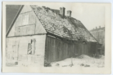 Dom drewniany, ul. Sosnowa 6, Białystok, Białystok, 1945-1969 r. Fot. Zenon Miecielski