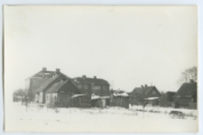 Drewniane domy, ul. Poleska, róg ul. Czystej, Białystok, 1945-1969 r. Fot. Zenon Miecielski