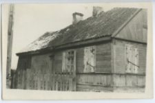 Dom drewniany, ul. Sosnowa 38, Białystok, 1945-1969 r. Fot. Zenon Miecielski