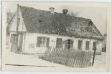 Dom murowany, ul. Sjońska 4, Białystok, 1945-1969 r. Fot. Zenon Miecielski