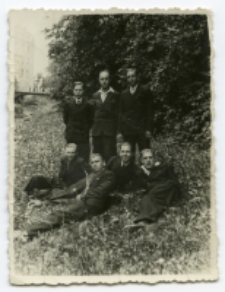 Mężczyźni nad rzeką, Białystok, 24 maj 1936 r.