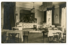Restauracja hotelowa, Hotel Ritz, ul. Kilińskiego, Białystok, 1919-1939 r.