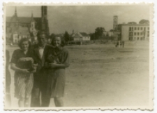 Odbudowa Rynku Kościuszki, Białystok, 16 sierpień 1948 r.