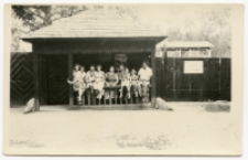 Podczas wycieczki, Białowieża, lata 60. XX w.