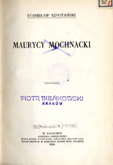 Maurycy Mochnacki