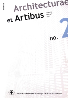 Architecturae et Artibus. Vol. 9, no. 2