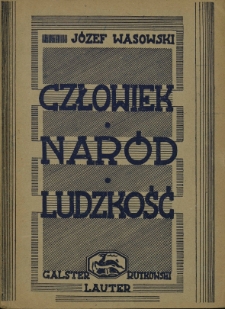 Człowiek, nar&oacute;d, ludzkość