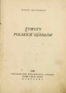 Żywoty polskich diabłów
