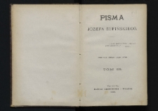 Pisma Józefa Supińskiego. T. 3