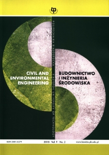 Budownictwo i Inżynieria Środowiska. Vol.9, no.2