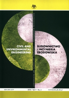 Budownictwo i Inżynieria Środowiska. Vol.9, no.2