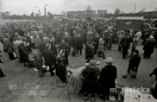Rynek, ul. Generała Józefa Bema, Białystok, ok. 1978 r., fot. ze zbiorów Andrzeja Trzcińskiego