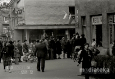 ul. Mikołaja Ostrowskiego, Białystok, ok. 1978 r., fot. ze zbior&oacute;w Andrzeja Trzcińskiego