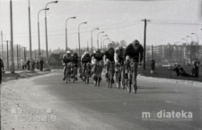 Wyścig kolarski, Białystok, ok. 1978 r., fot. ze zbiorów Andrzeja Trzcińskiego