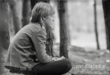 Wyścig kolarski - kibice, Białystok, ok. 1978 r., fot. ze zbiorów Andrzeja Trzcińskiego