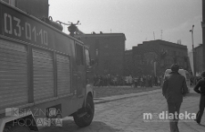 Pochód z okazji świięta 1 Maja, Aleja 1 Maja, Białystok, ok. 1978 r., fot. ze zbiorów Andrzeja Trzcińskiego