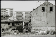 Stara zabudowa, Piaski, Białystok, druga połowa lat 70. XX w., fot. ze zbiorów Andrzeja Trzcińskiego