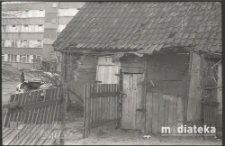 Stara zabudowa, Piaski, Białystok, druga połowa lat 70. XX w., fot. ze zbiorów Andrzeja Trzcińskiego