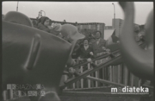 Wesołe miasteczko, Piaski, Białystok, druga połowa lat 70. XX w., fot. ze zbiorów Andrzeja Trzcińskiego