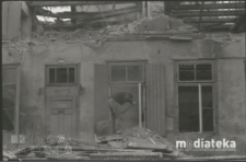 Stara zabudowa, Piaski, Białystok, druga połowa lat 70. XX w., fot. ze zbiorów Andrzeja Trzcińskiego