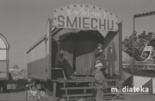 Wesołe miasteczko, Rynek Sienny, Białystok, ok. 1978 r., fot. ze zbiorów Andrzej Trzcińskiego
