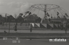 Wesołe miasteczko, Rynek Sienny, Białystok, ok. 1978 r., fot. ze zbiorów Andrzej Trzcińskiego