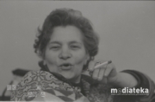 Portret kobiety z papierosem, Białystok, ok. 1978 r., fot. ze zbiorów Andrzej Trzcińskiego