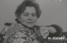 Portret kobiety z papierosem, Białystok, ok. 1978 r., fot. ze zbiorów Andrzej Trzcińskiego