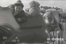 Wesołe miasteczko, Rynek Sienny, Białystok, ok. 1978 r., fot. ze zbiorów Andrzej Trzcińskiego