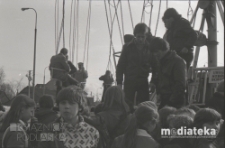 Wesołe miasteczko, Rynek Sienny, Białystok, ok. 1978 r., fot. ze zbiorów Andrzej Trzcińskiego