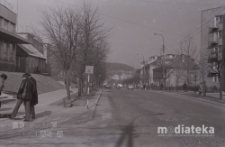 Panorama ulicy, druga połowa lat 70. XX w., fot. ze zbiorów Andrzeja Trzcińskiego