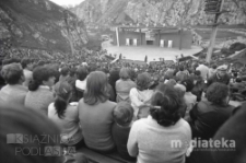 Amfiteatr, Wzgórze Kadzielnia, Kielce, 1980 r., fot. ze zbiorów Andrzej Trzcińskiego