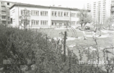 Plac zabaw, Białystok, druga połowa lat 70. XX w., fot. ze zbiorów Andrzeja Trzcińskiego
